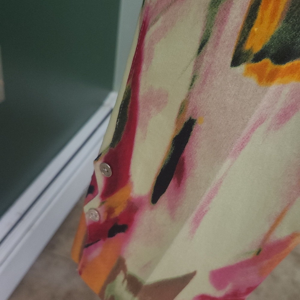 Insight Multicolor Abstract Pencil Pants - Picture 3 of 8